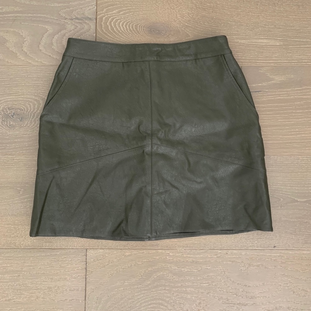 Lulu’s Leather Skirt